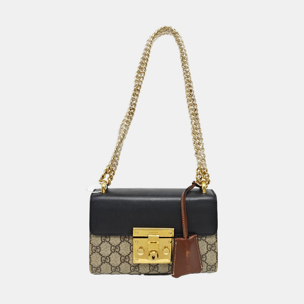 Padlock Small Monogram Coated Canvas Multicolor