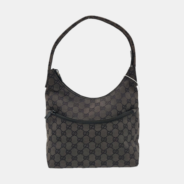 Monogram Canvas Top Handle Bag Black