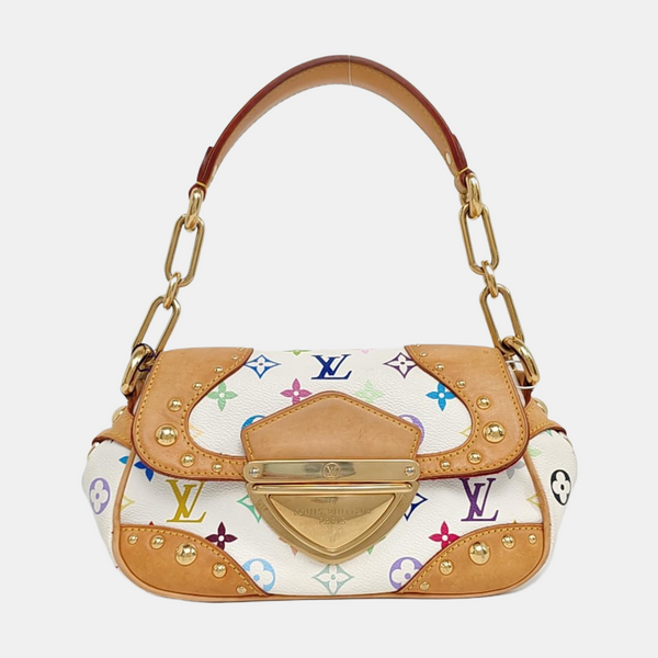 MARILYN Monogram Coated Canvas White