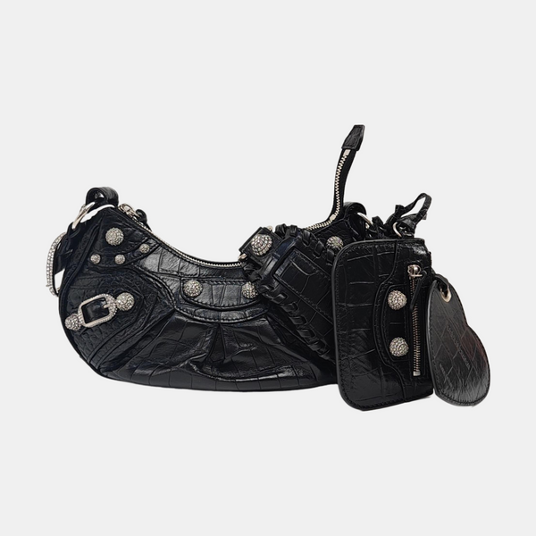 Le Cagole Small Calfskin Black