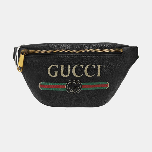 Print Small Calfskin Black