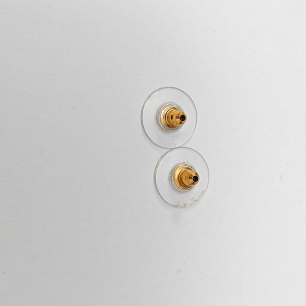 Metal Gold Stud Earrings