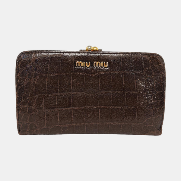Calfskin Wallet Brown