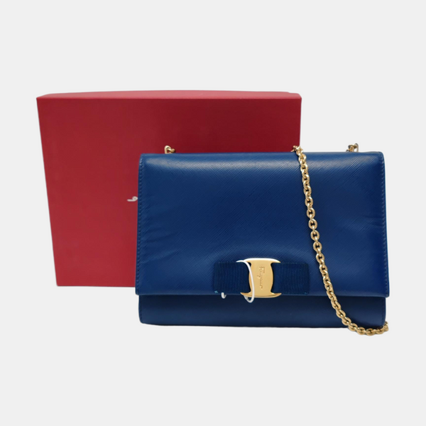 Ginny Calfskin Blue