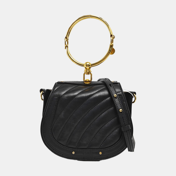 Nile Small Quilted Calfskin Black