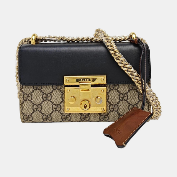 Padlock Small Monogram Coated Canvas Multicolor