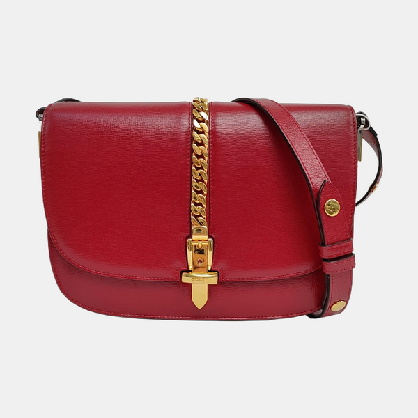 Sylvie 1969 Small Calfskin Red