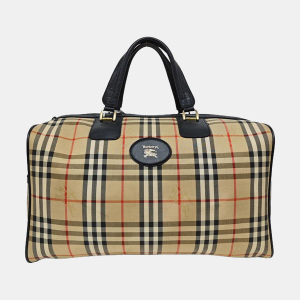 Canvas Top Handle Bag Beige