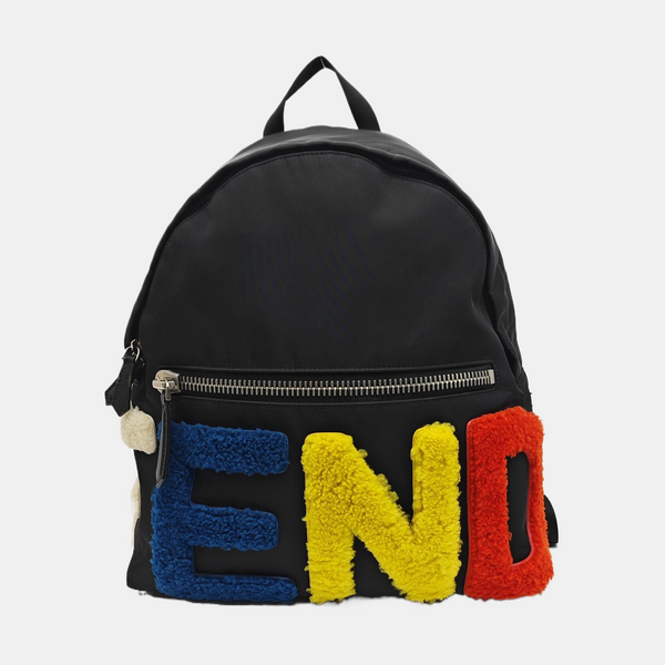 Nylon Backpack Black