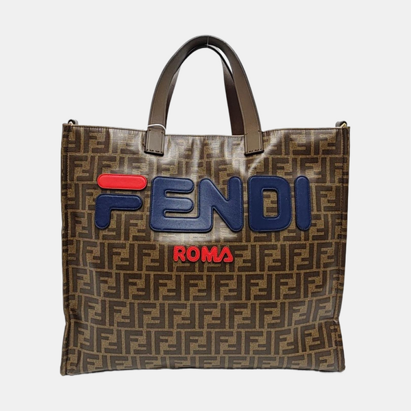 Mania Coated Canvas Brown