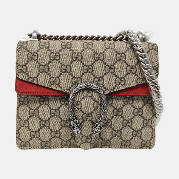 Authenticated pre-owned Dionysus Mini Monogram Coated Canvas Beige - Shoulder Bag at Looply
