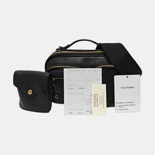 UTILITY Monogram Calfskin Black