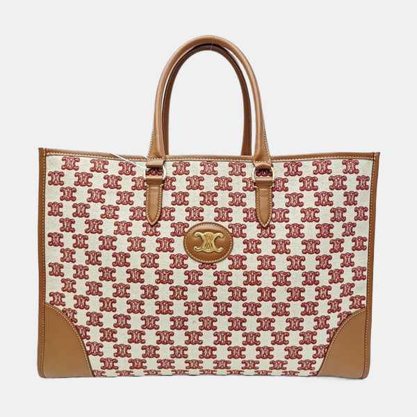Fabric Tote Bag Red