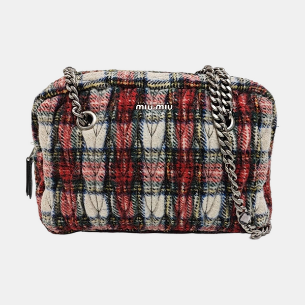 Fabric Shoulder Bag Multicolor
