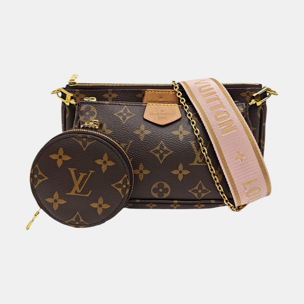 MULTI Monogram Coated Canvas Brown