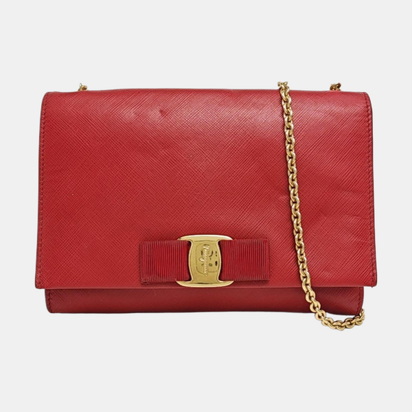 Ginny Calfskin Red