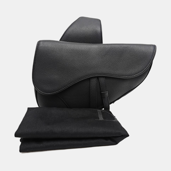 Saddle Medium Calfskin Blue