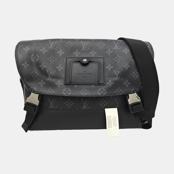 VOYAGER PM Monogram Coated Canvas Black