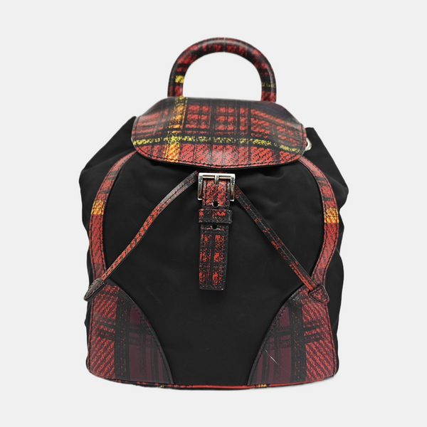 Nylon Backpack Black