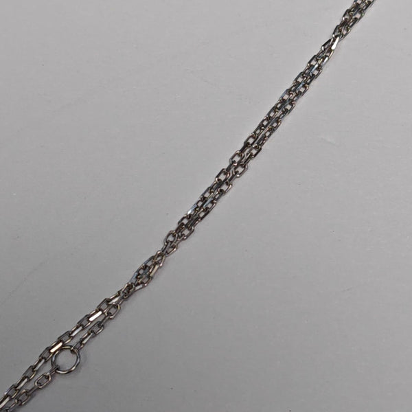 ETINCELLE DE CARTIER 18k White Gold Silver Necklace