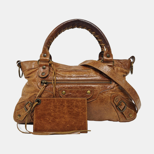 Classic City Lambskin Brown