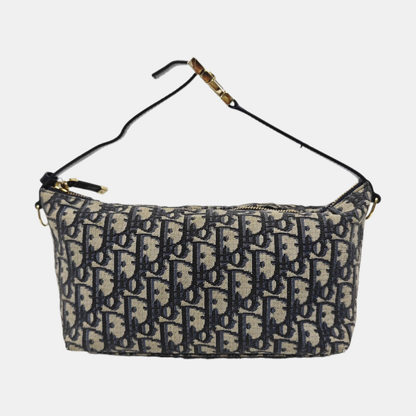 Diortravel Nomad Medium Oblique Canvas Beige