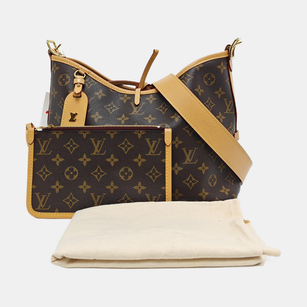 CARRYALL PM Monogram Coated Canvas Brown