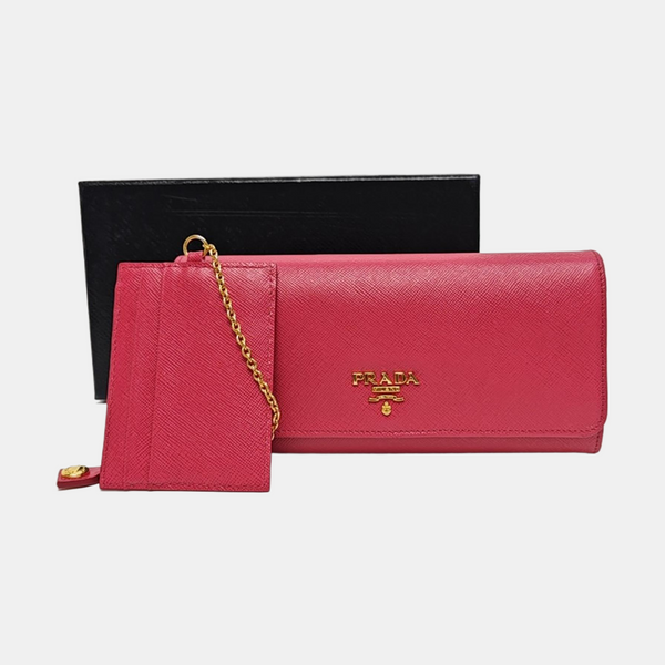 Calfskin Wallet Pink