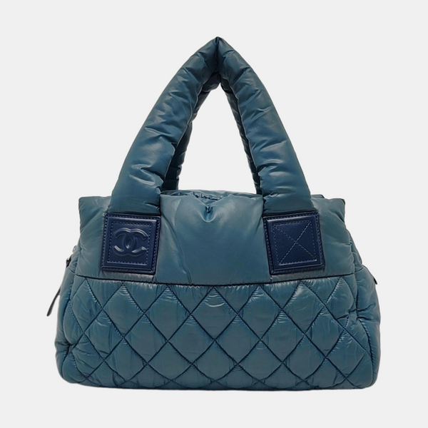 COCO COCOON Quilted Nylon Blue