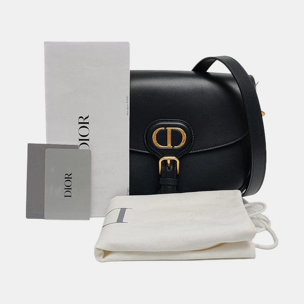 Bobby Medium Calfskin Black