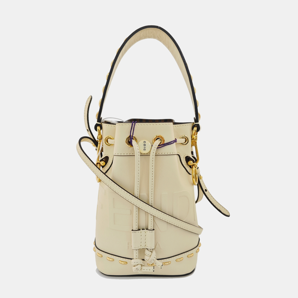 Mon Tresor Mini Calfskin White