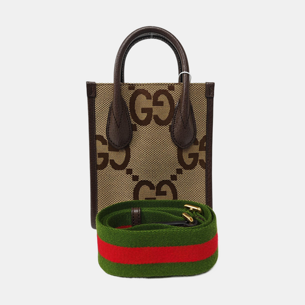 Jumbo Mini Monogram Canvas Beige