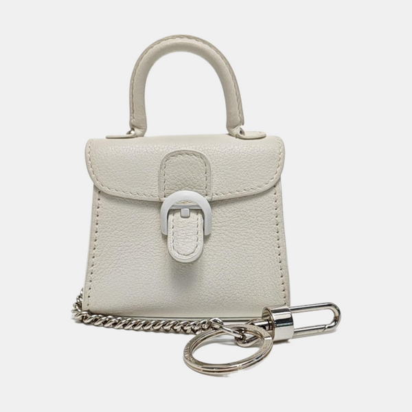 Brillant Leather White Coin Purse