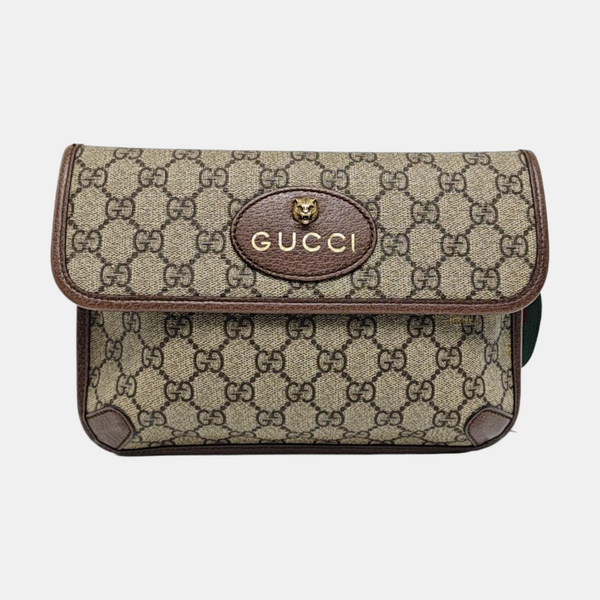 Neo Vintage Monogram Coated Canvas Beige