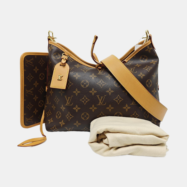 CARRYALL PM Monogram Coated Canvas Brown