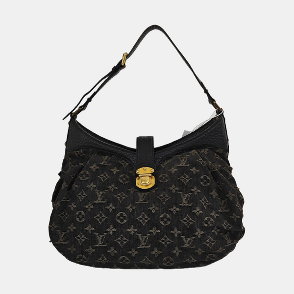 SOLAR Monogram Denim Black