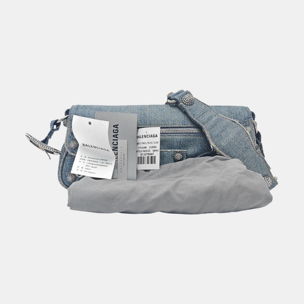 Le Cagole Small Denim Blue
