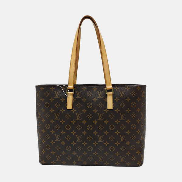VINTAGE VAVIN GM Monogram Coated Canvas Brown