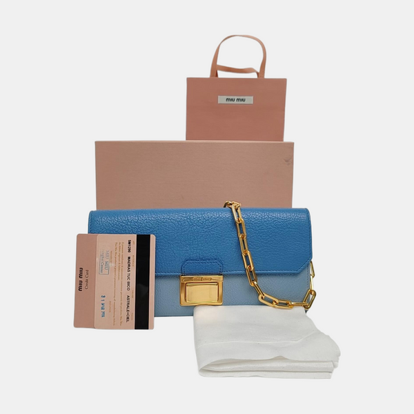 Mini Bag Calfskin Blue