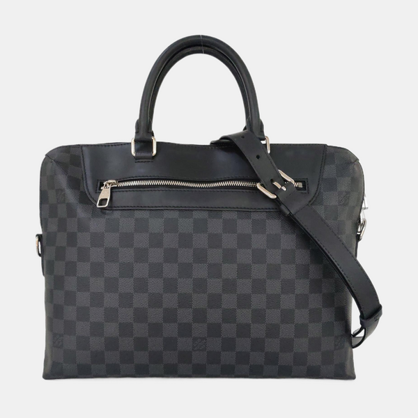 PORTE-DOCUMENTS Damier Graphite Coated Canvas Black