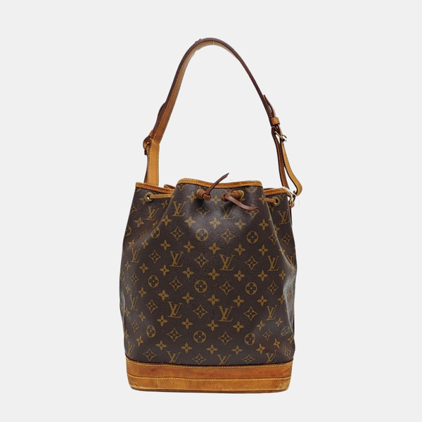 NOÉ GM Monogram Coated Canvas Brown