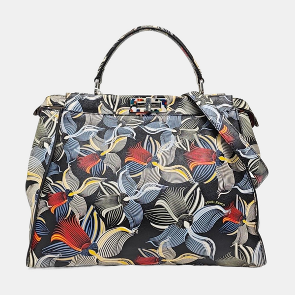 Authenticated pre-owned Peekaboo Large Calfskin Multicolor - Tote Bag at Looply