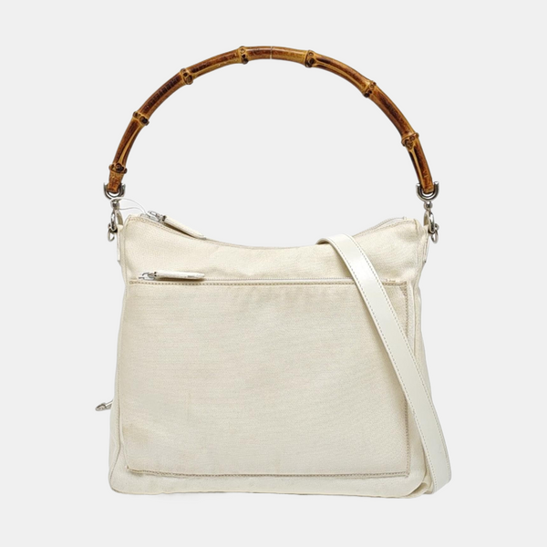 Bamboo 1947 Medium Fabric White