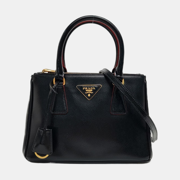 Galleria Saffiano Calfskin Black