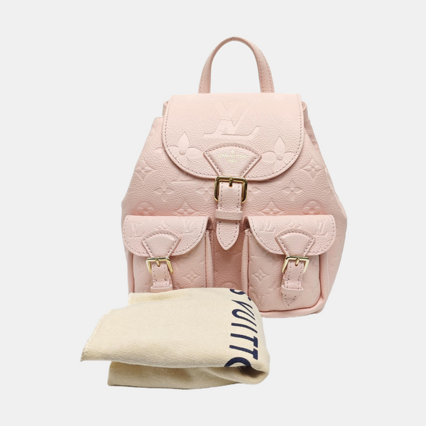 BACKUP Monogram Calfskin Pink
