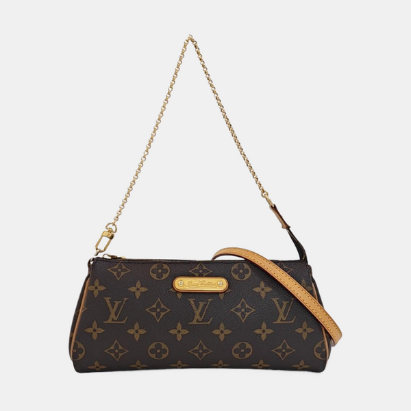 EVA Monogram Coated Canvas Brown
