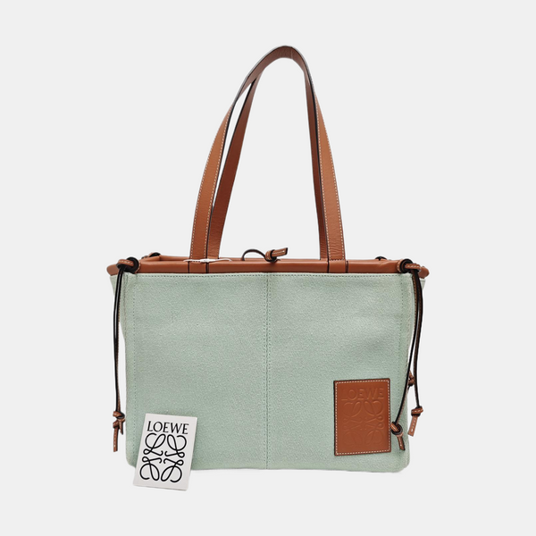 Cushion Small Canvas Green