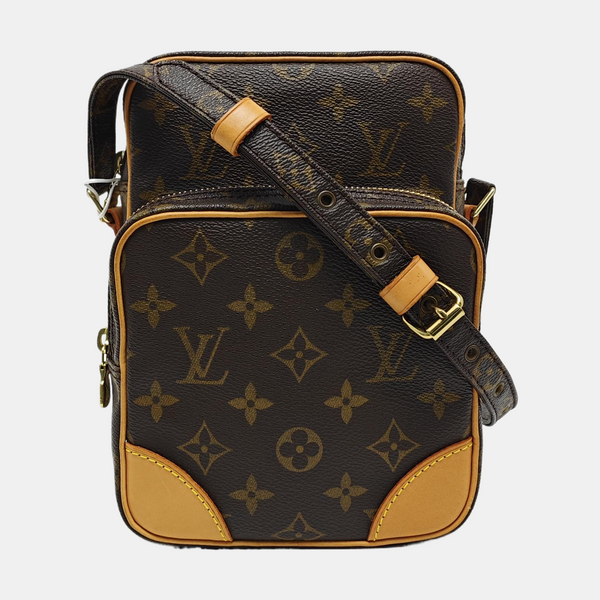 DANUBE Monogram Coated Canvas Brown