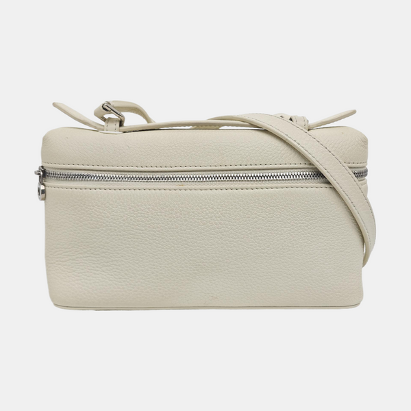 Extra Pocket 19 Calfskin White