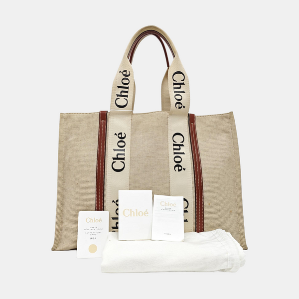 Woody Large Canvas Beige